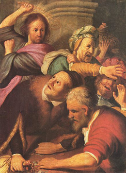 Rembrandt: Immobiliengeschäfte in der Kirche