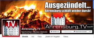 Vulkanausbruch in Ahrensburg...?