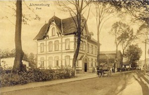 Ehemalige Post in Ahrensburg
