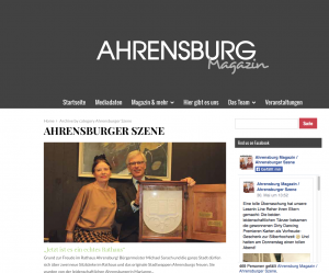 Uralter Bericht jetzt "aktuell" im Internet unter dem Namen "Ahrensburger Szene", um am Bekanntheitsgrad und guten Image von Szene Ahrensburg zu schmarotzen!